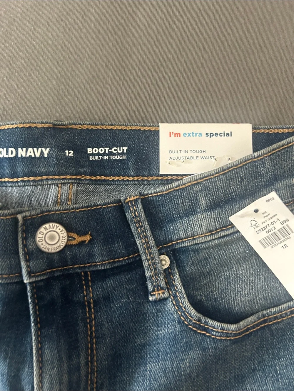 Old Navy Girls Bootcut Blue Denim Jeans